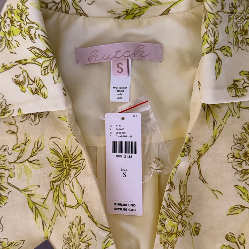 Hutch Yellow Floral Dress - Picture 2 of 3